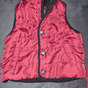 Kenneth Cole Reaction Kids Red Puffer Vest